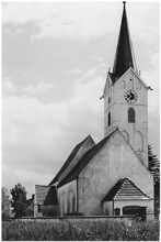 Pfarrkirche Volkmannsdorf, Ende 1950er