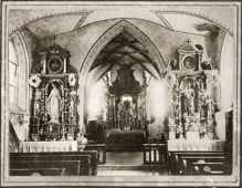 Pfarrkirche Volkmannsdorf um 1912