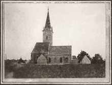 Pfarrkirche Volkmannsdorf um 1912