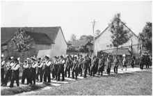 1958 Fahnenweihe Sch�tzenverein Wang