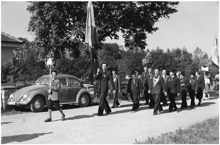 1958 Fahnenweihe Sch�tzenverein Wang