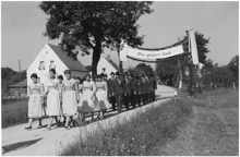 1958 Fahnenweihe Sch�tzenverein Wang