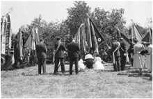 1958 Fahnenweihe Sch�tzenverein Wang