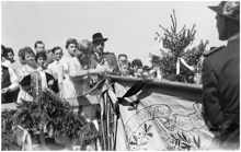 1958 Fahnenweihe Sch�tzenverein Wang