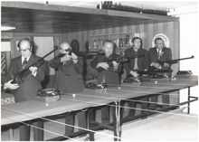 Sch�tzenverein Wang, neue Schie�anlage wurde eingeweiht - 01.05.1974