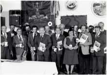 Ehrung der Gr�ndungsmitglieder zum 25j�hrigen Jubil�um Sept. 1978