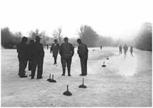 Volkmannsdorf 1961, Isar und Amper sind zugefroren