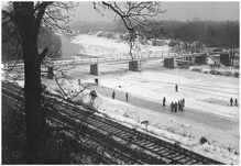 Volkmannsdorf 1961, Isar und Amper sind zugefroren