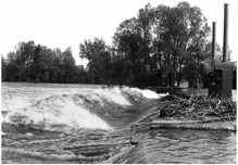 Volkmannsdorf, Hochwasser Isar und Amper 1965