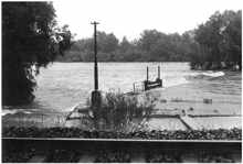 Volkmannsdorf, Hochwasser Isar und Amper 1965