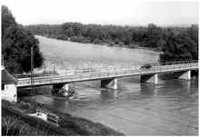 Volkmannsdorf, Hochwasser Isar und Amper 1965