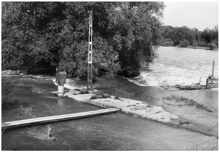 Volkmannsdorf, Hochwasser Isar und Amper 1965