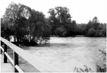 Volkmannsdorf, Hochwasser Isar und Amper 1965