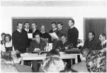 Lehrer Konrad Huber und der Kirchenchor