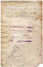 08.12.1946 Pr�sidentschaftswahl im Rathaussitzungssaal M�nchen, R�ckseite