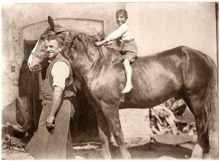 Max Schwaiger als Kind