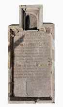 Grabstein Landl Bauer Thomas Oberndorfer *20. Juni 1790 †2. Juli 1860