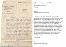 6. Juli 1901 F�hre bei Volkmannsdorferau
