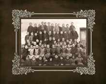 Schule Volkmannsdorf um 1910