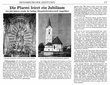 MZ 1997 - Die Pfarrei feiert ein Jubil�um