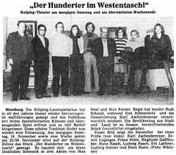 KGV Theater 1974  „Der Hunderter im Westentaschl“