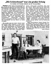 KGV Theater 1979  „Die Geisterbraut“