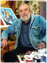 Georg Sch�nberger *17. Januar 1936 †18. Februar 2017 Maler, Bildhauer in Volkmannsdorf