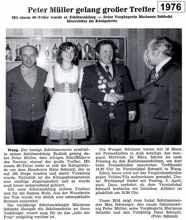 1976 Peter M�ller wurde Sch�tzenk�nig, Hans Schnaitl Wurstk�nig