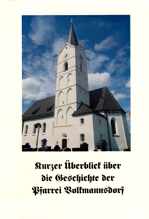 Heft Kurzer �berblick �ber die Geschichte der Pfarrei Volkmannsdorf