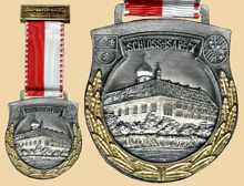 Plakette Isasr-Amper-Marsch Moosburg 1959