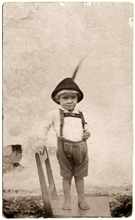 Max Schwaiger als Kind