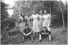 Markus St�ber mit  Geschwistern
