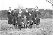 Markus St�ber mit Geschwistern um 1930