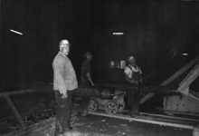 Moosburg S�d Chemie, 26.04.1968 Tag und Nacht wird an der Tiefbohrstelle gearbeitet