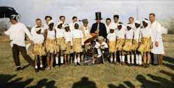1949 / 1950 Sportfest mit Fu�ballspiel in der Volkmannsdorferau