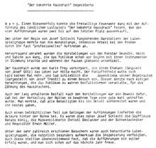 1983 Theatergruppe der FFrw. Wang: „Der bekehrte Hausdrach“ Beschreibung