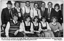 1981 Theatergruppe der FFrw. Wang:  „Der Latschenbauer Sepp auf Brautschau“ Bericht Moosburger Zeitung