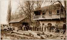 Burgerm�hlstrasse (Am Breitenberg), Schmelz-Haus, um 1900