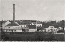 Moosburg, Ausschnitt Postkarte 1911