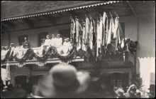 La Ros�e'sche Gastwirtschaft in Isareck in den 1920ern