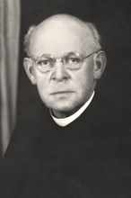 1947, Pfarrer Quirin Zacherl von Volkmannsdorf