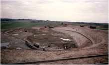 1957 - Tagebau zum Abbau von Bentoniten