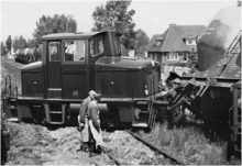 10. Mai 1961, Rangierunfall in der Driescherstrasse mit der S�d Chemie Werkslok