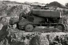 20. M�rz 1959, Menck Sch�rfk�belraupe im Tagebau in Almosenbachhorn