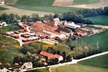 Luftaufnahme S�gewerk und Ziegelei von Karl Kohn in Zieglberg