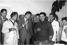 30. April 1968 – Werkleiter Dr. Franz wird in die Hauptverwaltung verabschiedet