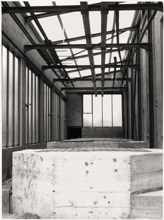 Anbau Kocherei (Kochhaus), im Rohbau, 9. M�rz 1966