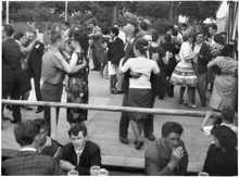 5. Juli 1964 - S�d Chemie Sommerfest, Andrang auf der Tanzfl�che