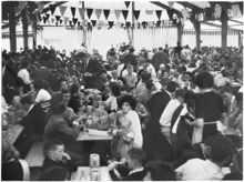 5. Juli 1964 - S�d Chemie Sommerfest, im Bierzelt auf dem Viehmarktplatz