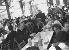 24. Juni 1967 S�d Chemie Sommerfest, im Bierzelt